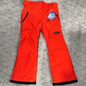Helly Hansen Vibrant Orange Snow Pants